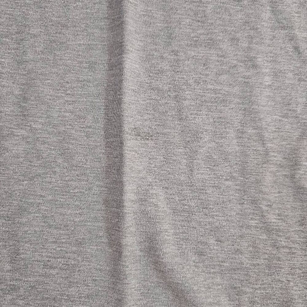 Adidas Polo Shirt Men's XLT Gray Long Sleeve - Picture 2 of 8